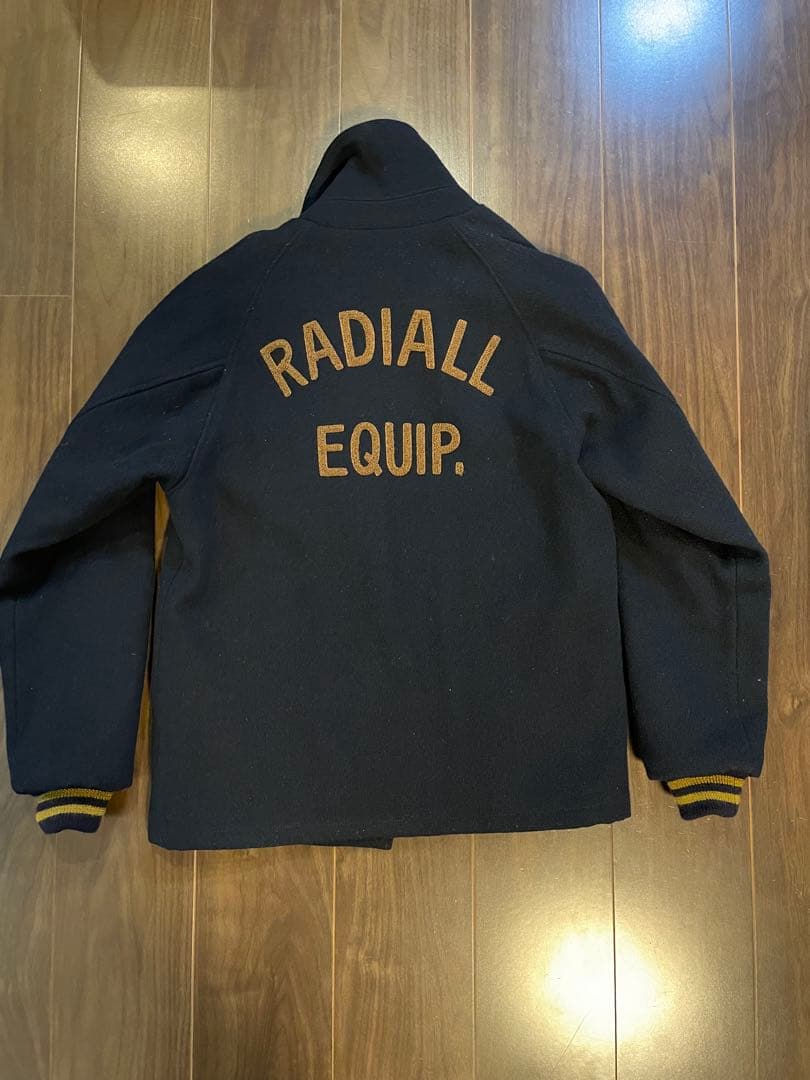 RADIALL ラディアル / melton jacket / navy