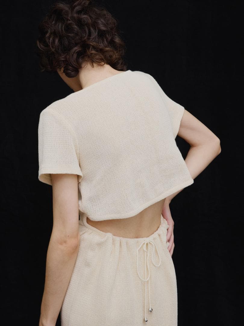 完売品 新品 AMERI MEDI 2WAY COTTON MESH DRESS