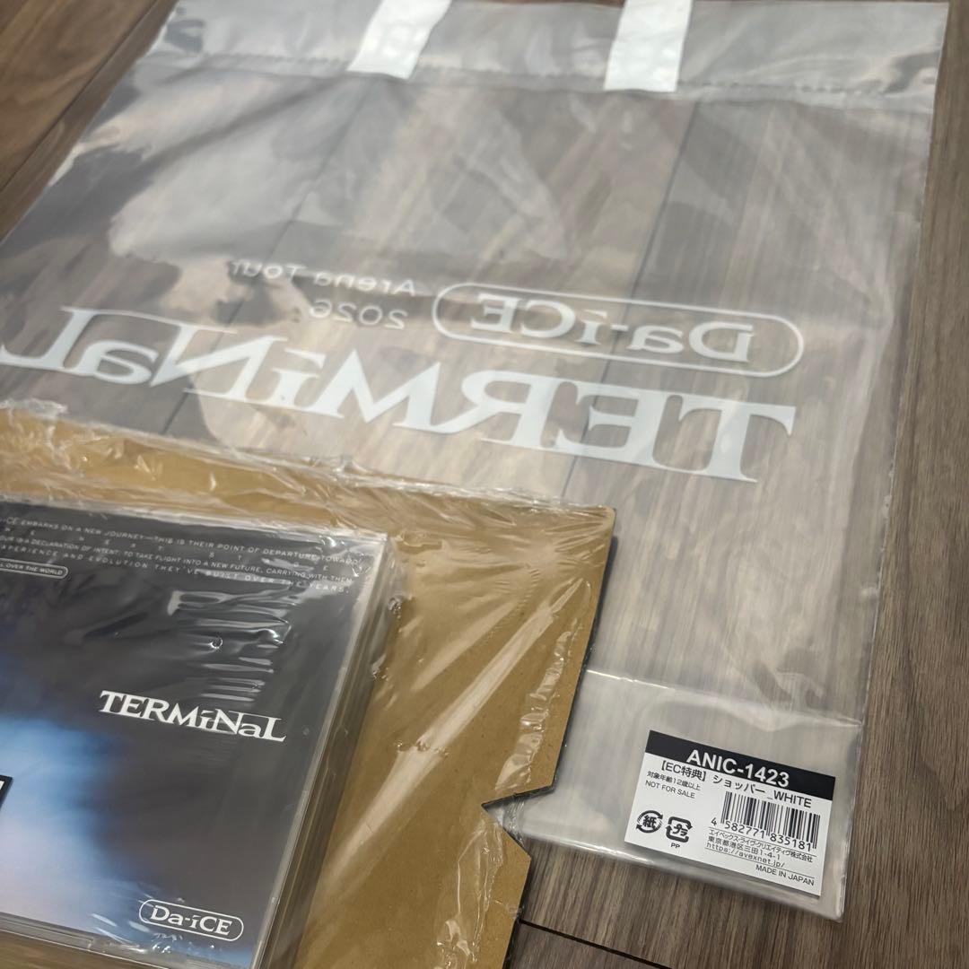 Da-iCE TERMiNaL CD + 2Blu-ray EC限定ショッパー付