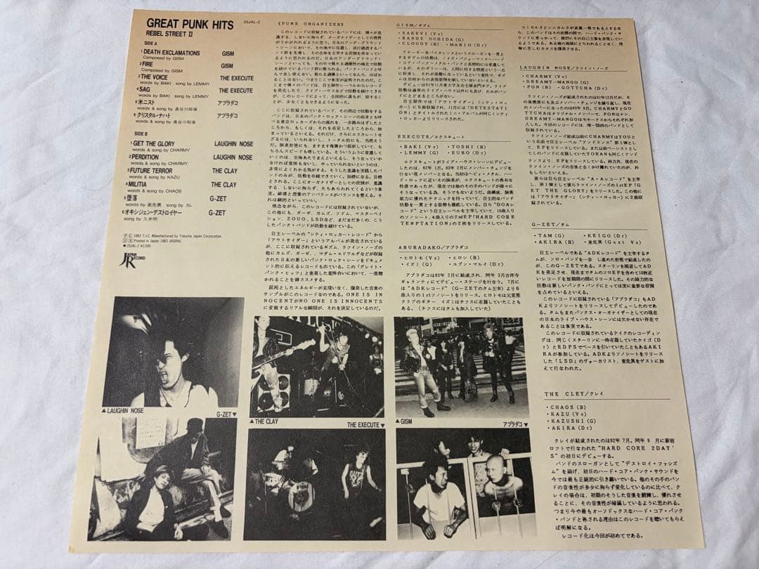 【LP】GREAT PUNK HITS グレイトパンクヒッツ 希少白帯 ‼️