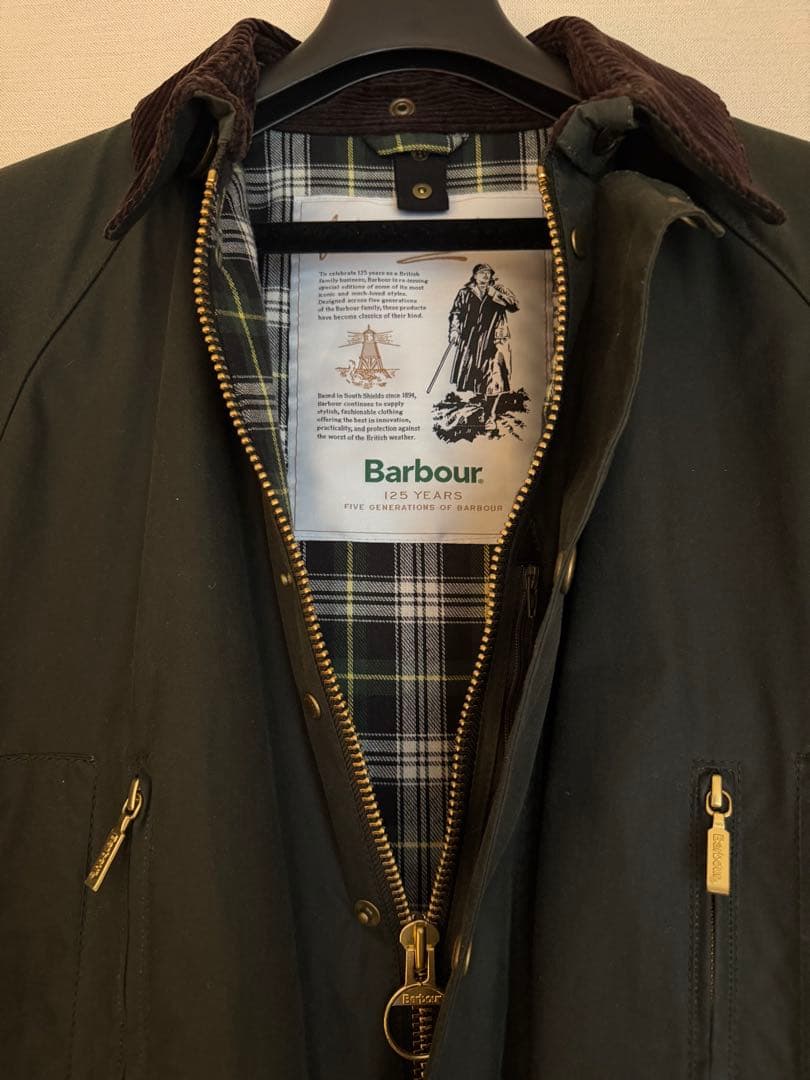 Barbour Beaufort 125周年記念モデル Lサイズ ビューフォート