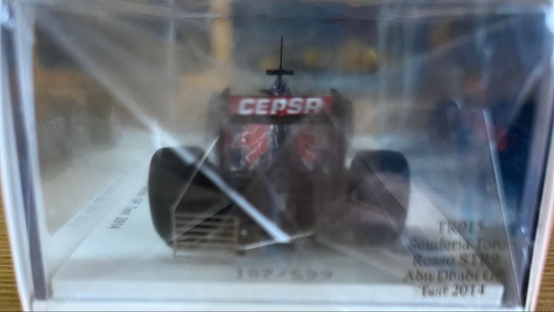 スパーク　トロロッソF1 STR９　フェルスタッペン　アブダビテスト