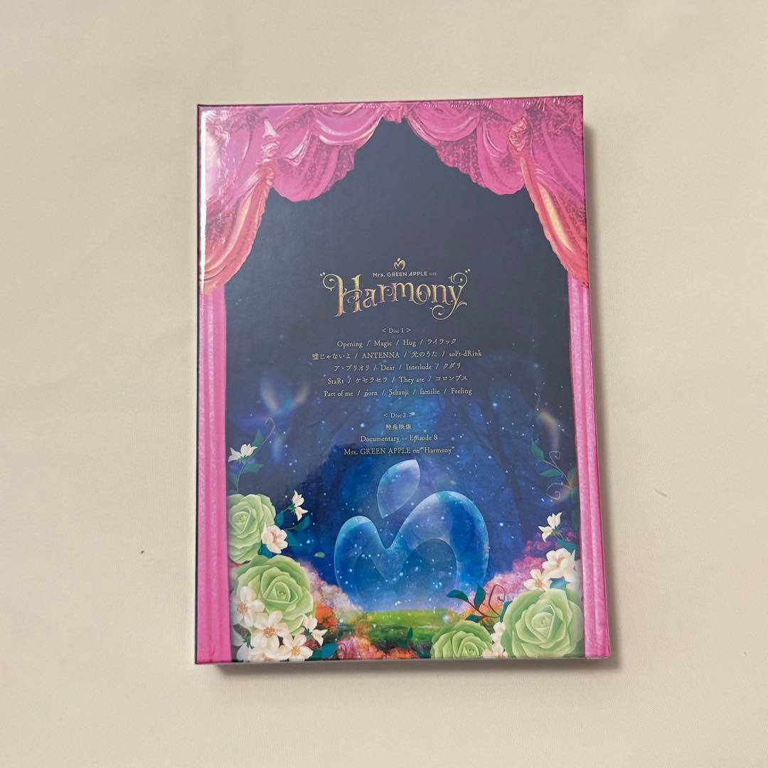 新品未開封 Mrs. GREEN APPLE Harmony 初回限定盤DVD