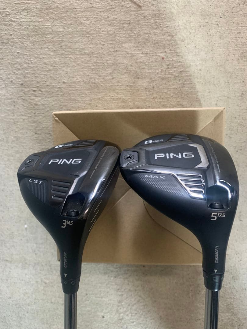 【美品】PING G425 MAX & LST フェアウェイウッドセット