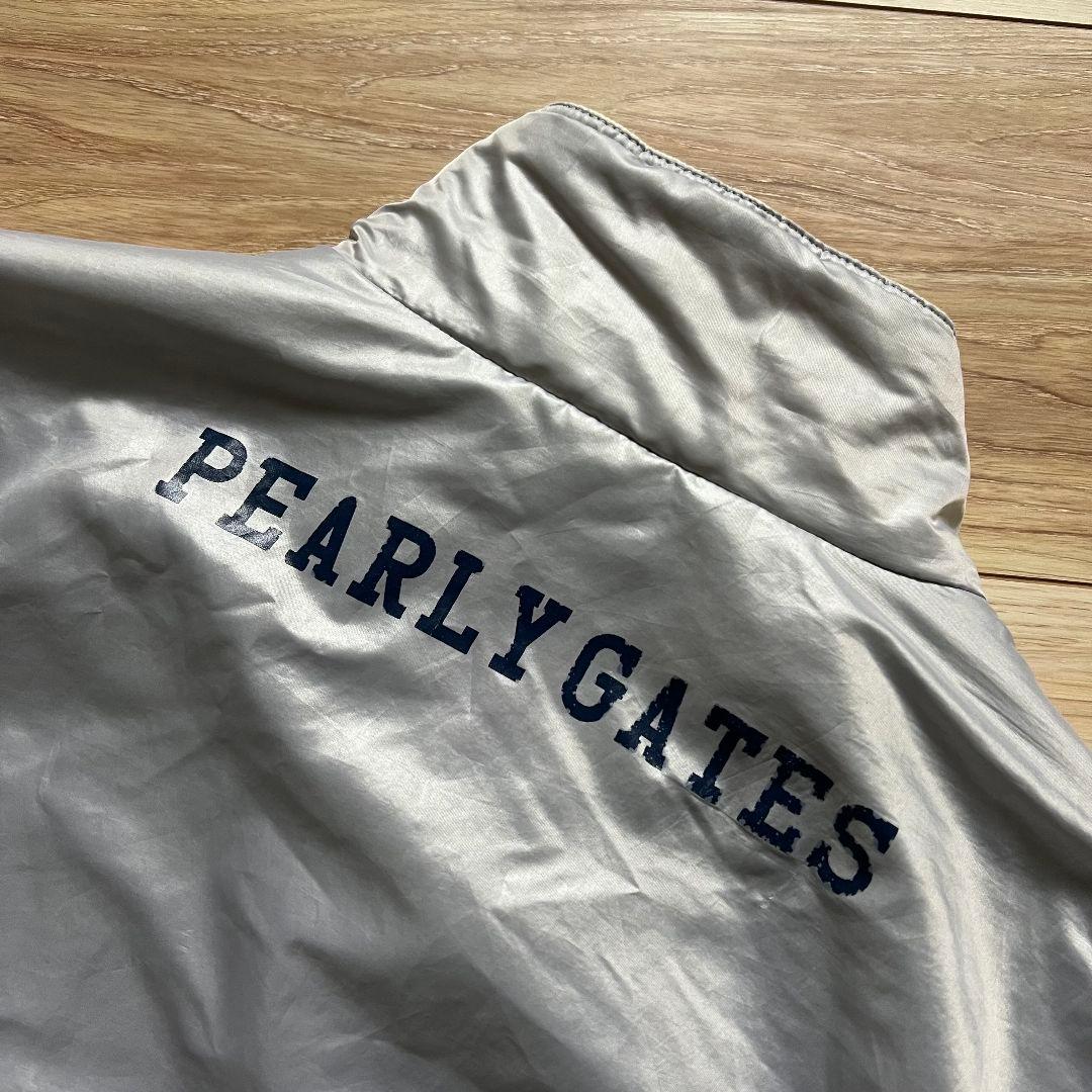PEARLY GATES パーリーゲイツ　中綿入り　切り替え　ジャケット　ニット