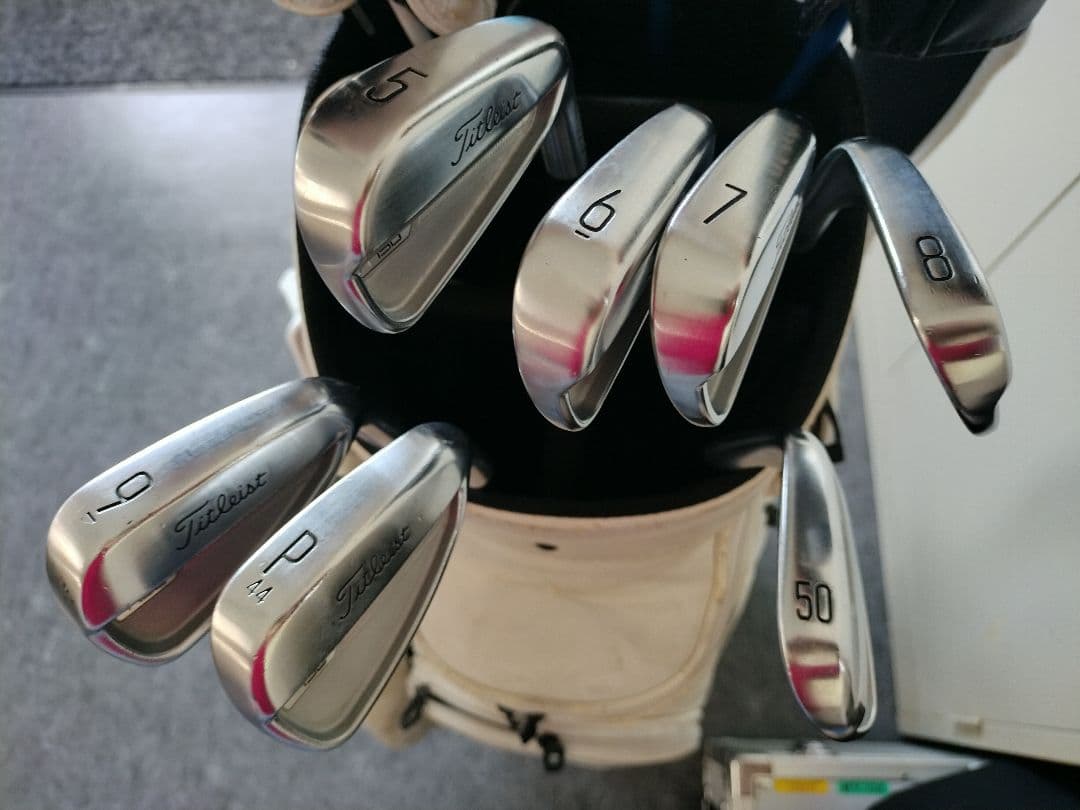 レア！Titleist アイアン T150 6本セットにT100 50度つき