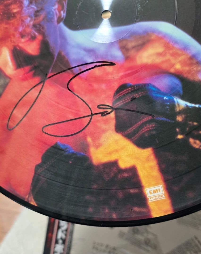 デビッド・ボウイ レッツ・ダンス 直筆サイン入りレコード David Bowie