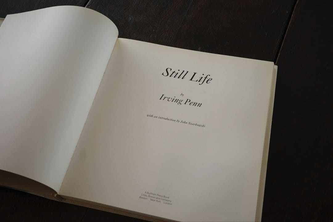 Still Life by Irving Penn アービングペン