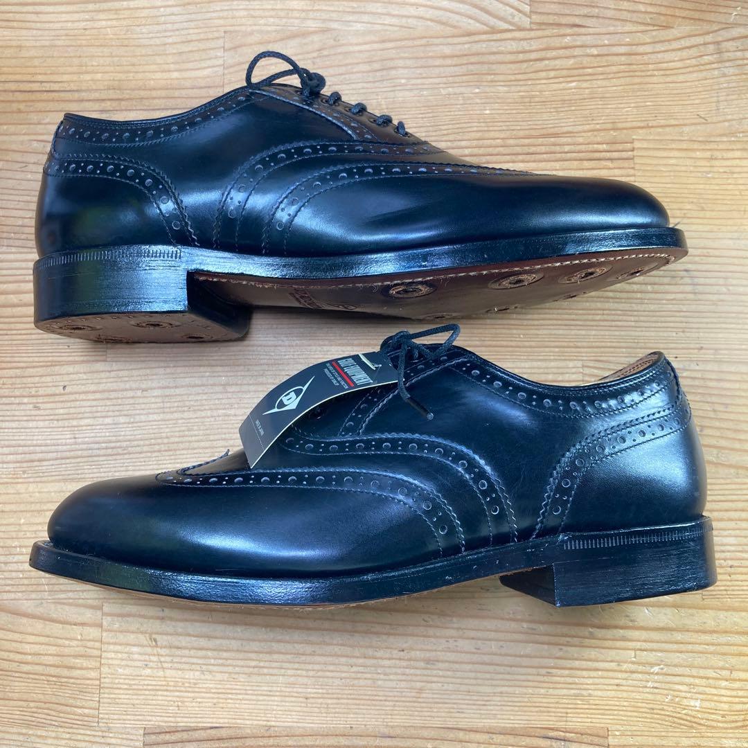 DUNLOP CLASSIC ゴルフシューズ ウイングたチップ ブラック 未使用