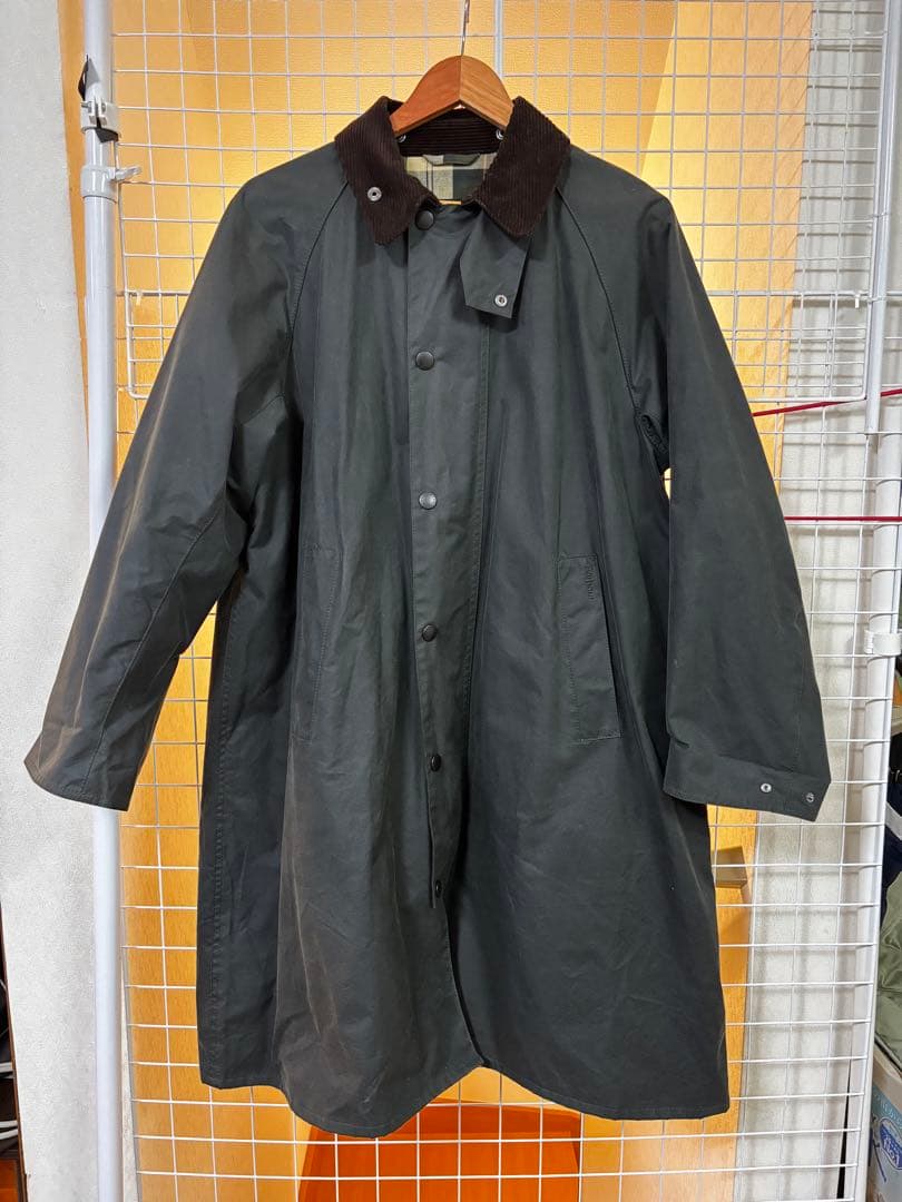 Barbour ロングコート 38