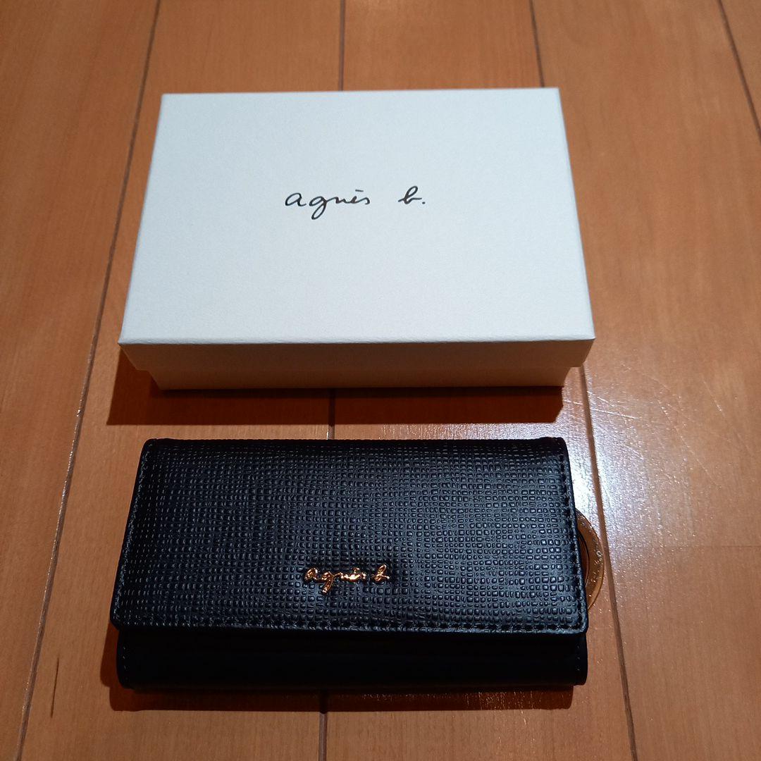 agnès b. ブラックキーケース 箱付き　アニエスベー　＊お値段交渉不可