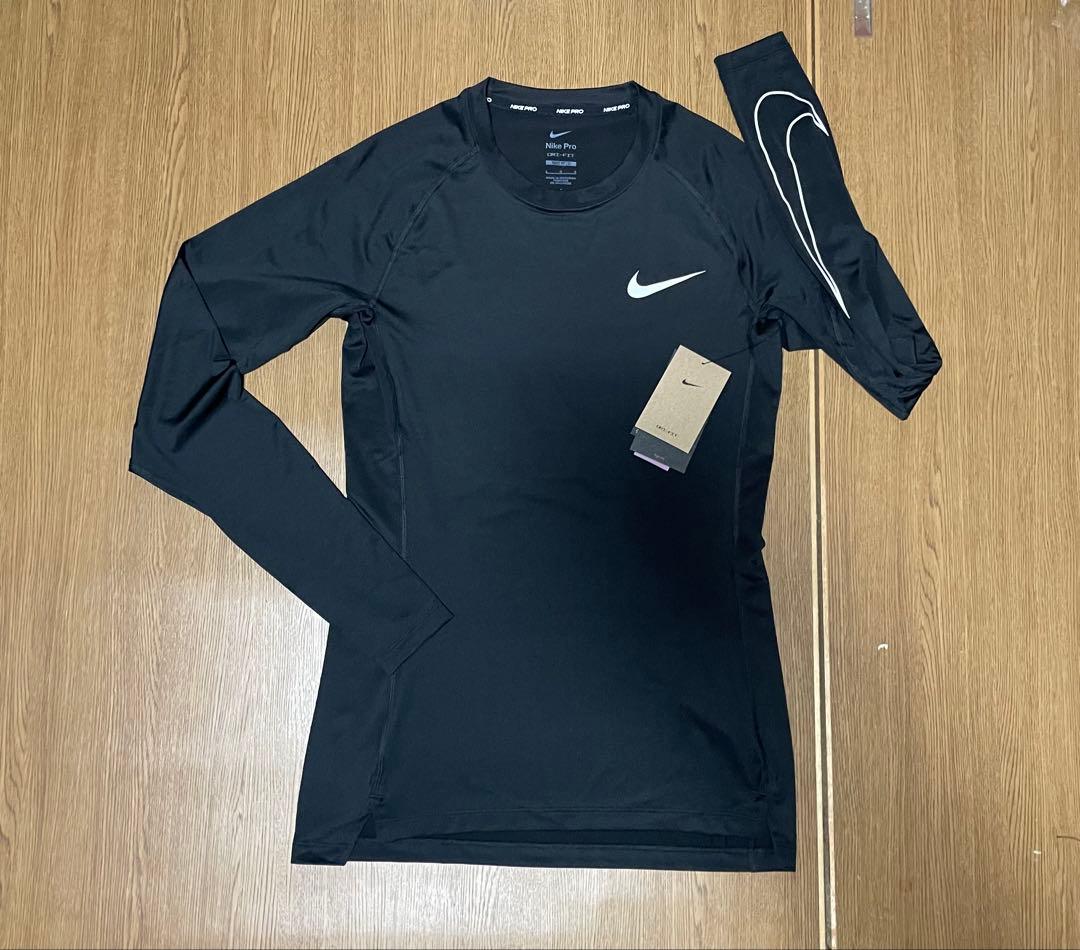 新品2枚カラー　ナイキプロ　NIKE コンプレッションインナー　ブラック　メンズ