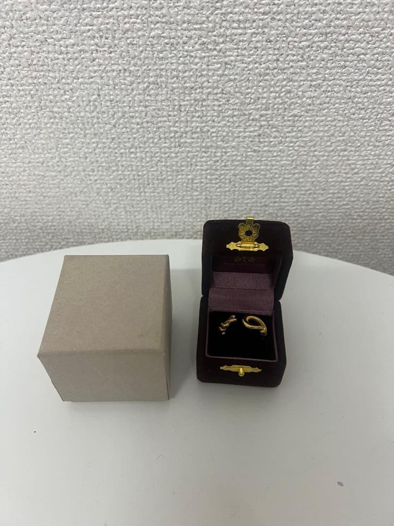 ete イヤーカフ リング ゴールド