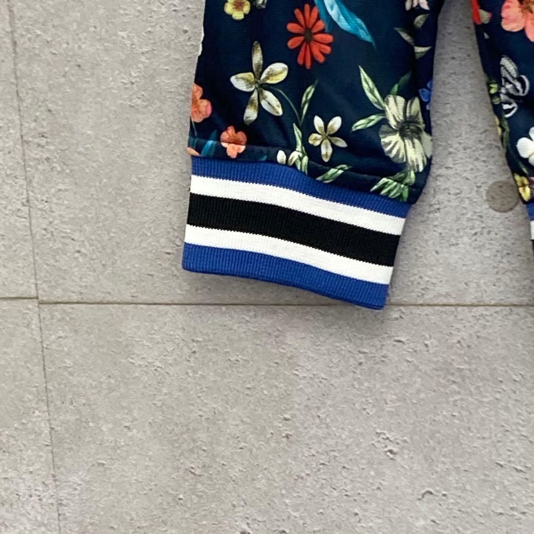 ZARA MAN ザラマン ジャージ上下 セットアップ 総柄 花柄 マルチカラー