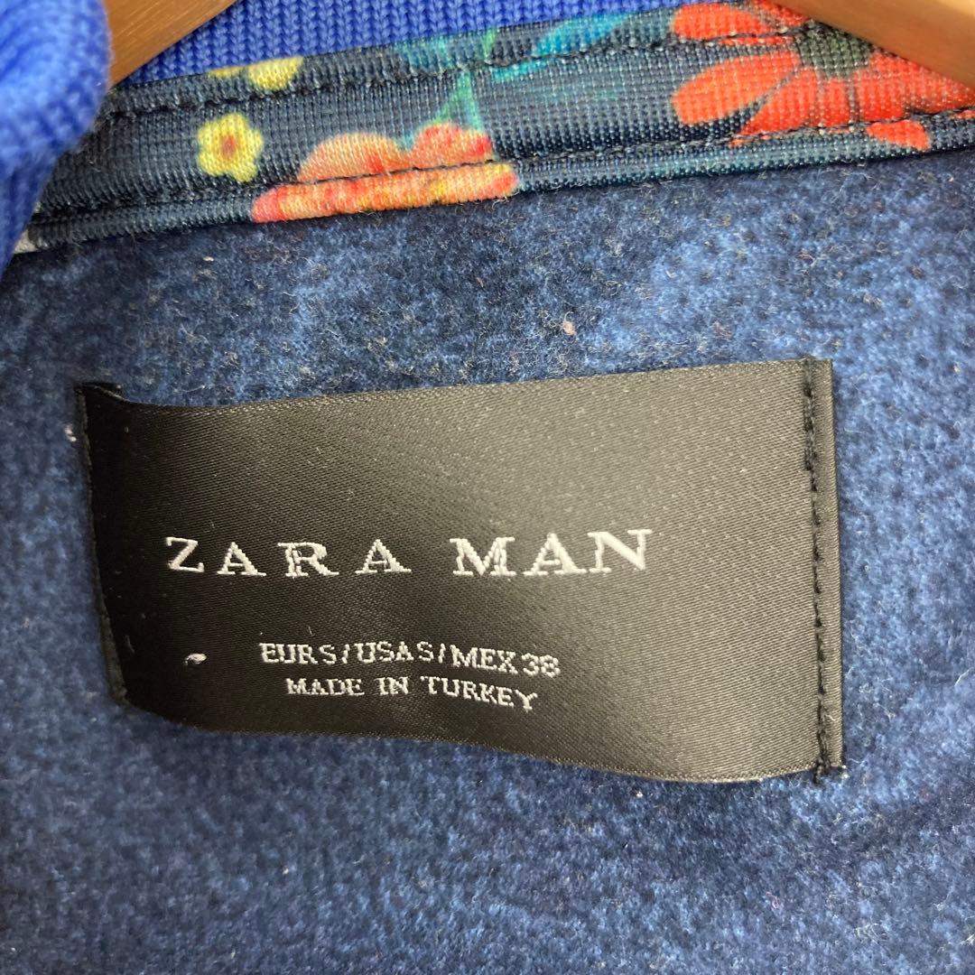 ZARA MAN ザラマン ジャージ上下 セットアップ 総柄 花柄 マルチカラー