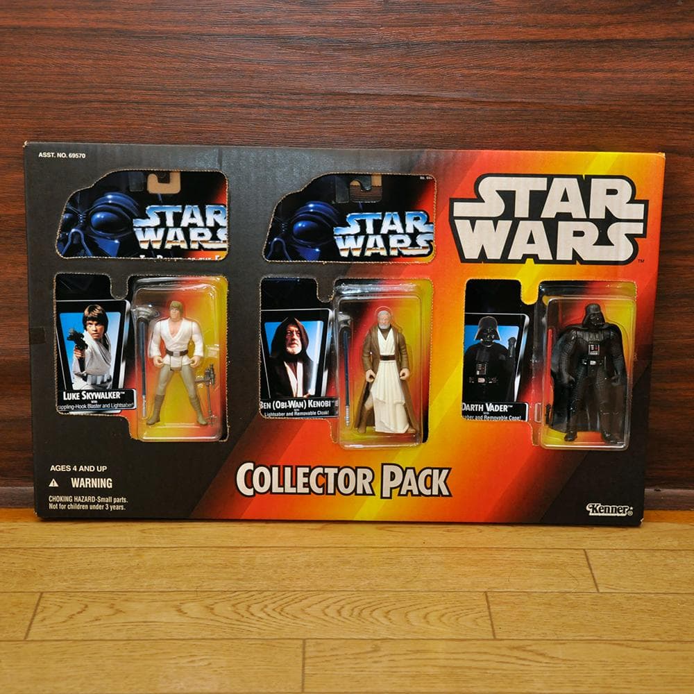 ケナー社 スター・ウォーズ コレクターパック3×3セット ベーシックフィギュア