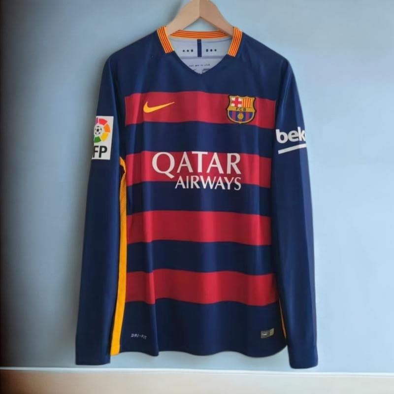 15-16 バルセロナ NEYMAR JR 長袖 シャツ 背番号11 ネイマール