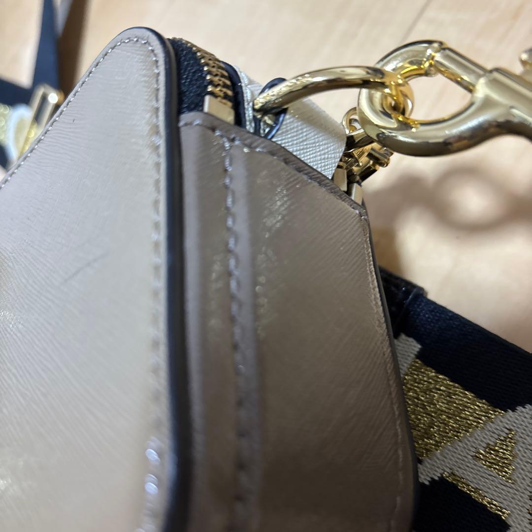 Marc Jacobs ショルダーバッグ ベージュ/ホワイト