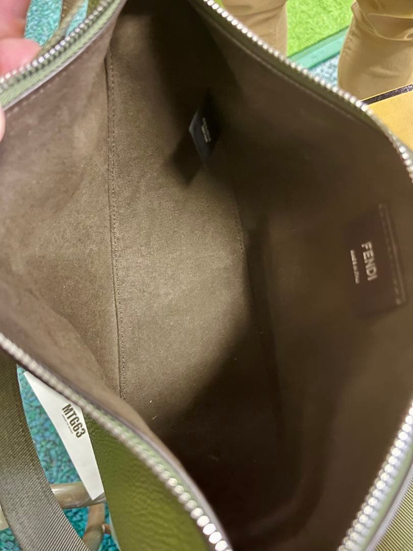 【新品未使用】FENDI フェンディ メロン スモール 2024 ピーグリーン