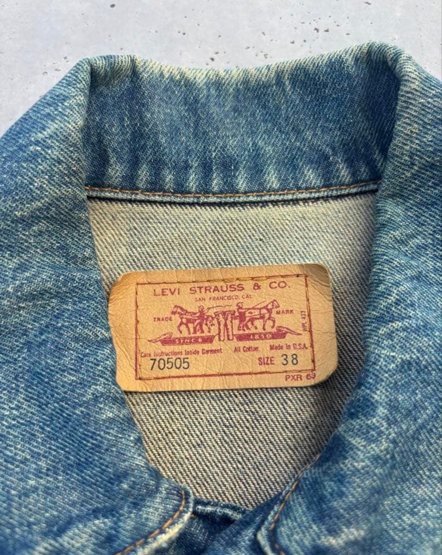 70s〜90s Levi's 70505 デニムジャケット リーバイス usa製