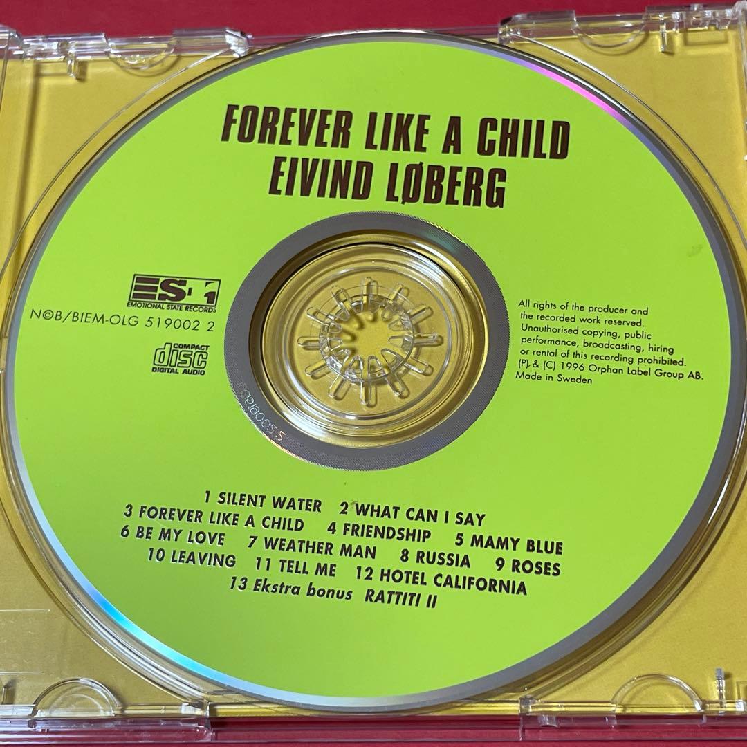 Eivind Løberg FOREVER LIKE A CHILD 北欧AOR