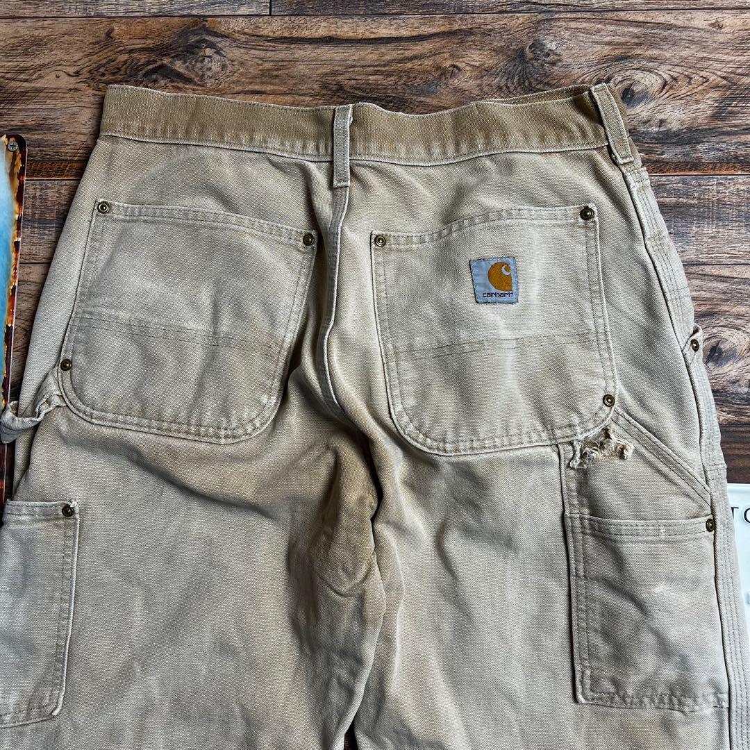 や*よ様 Carhartt USA製 ダック ペインターパンツ ワークパンツ　古
