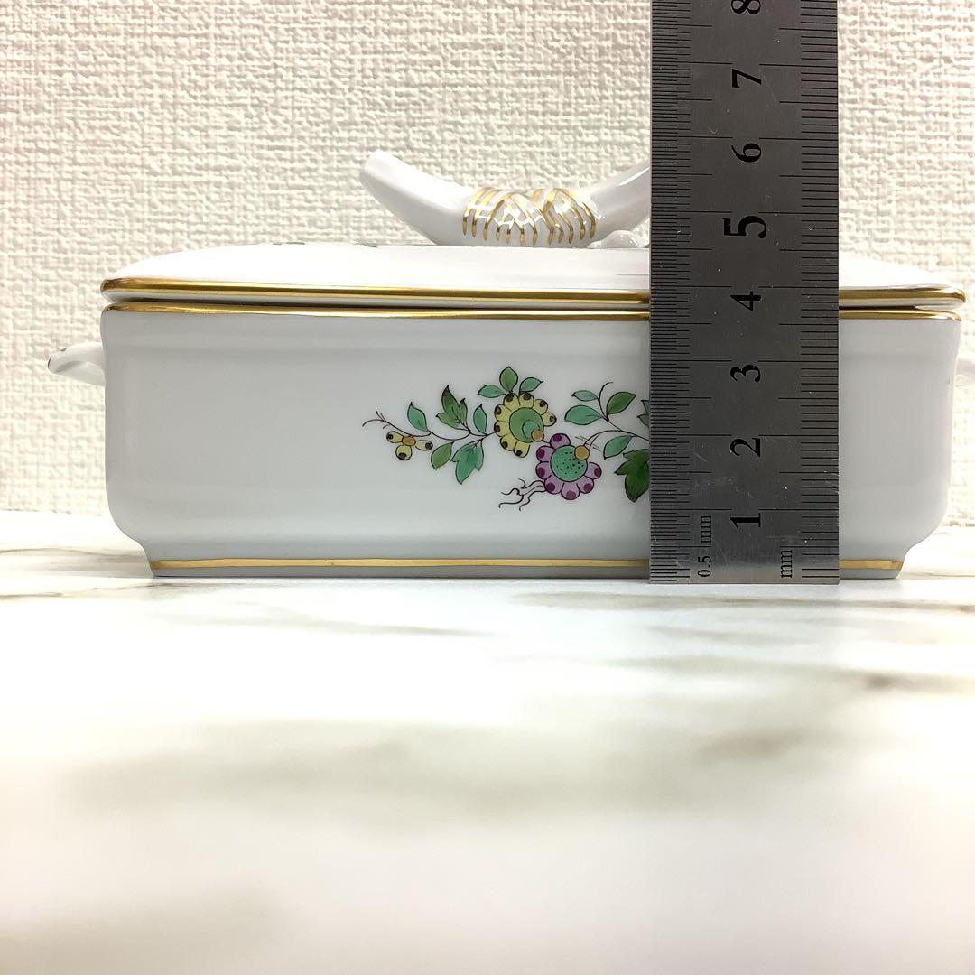 【未使用‼︎】MEISSEN マイセン 小物入れ タバコ入れ 金装 花 鳥 レア