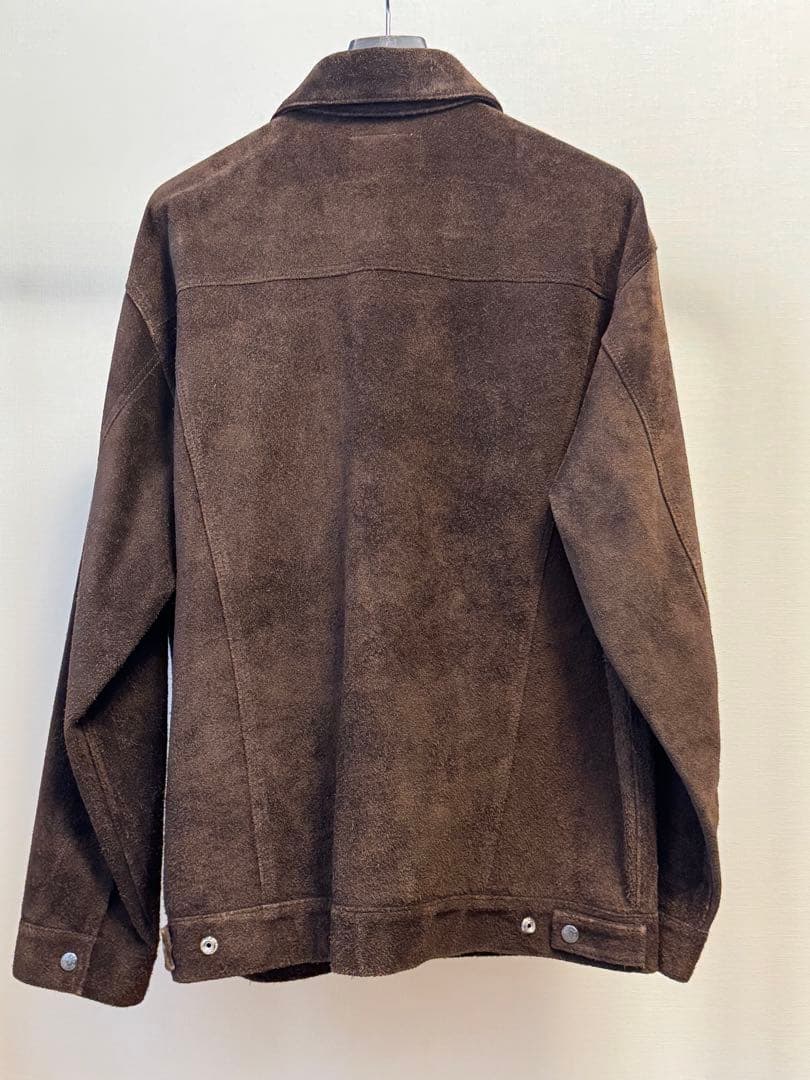 ジャケット・アウター WACKOMARIA SUEDE LEATHER TRUCKER JACKET