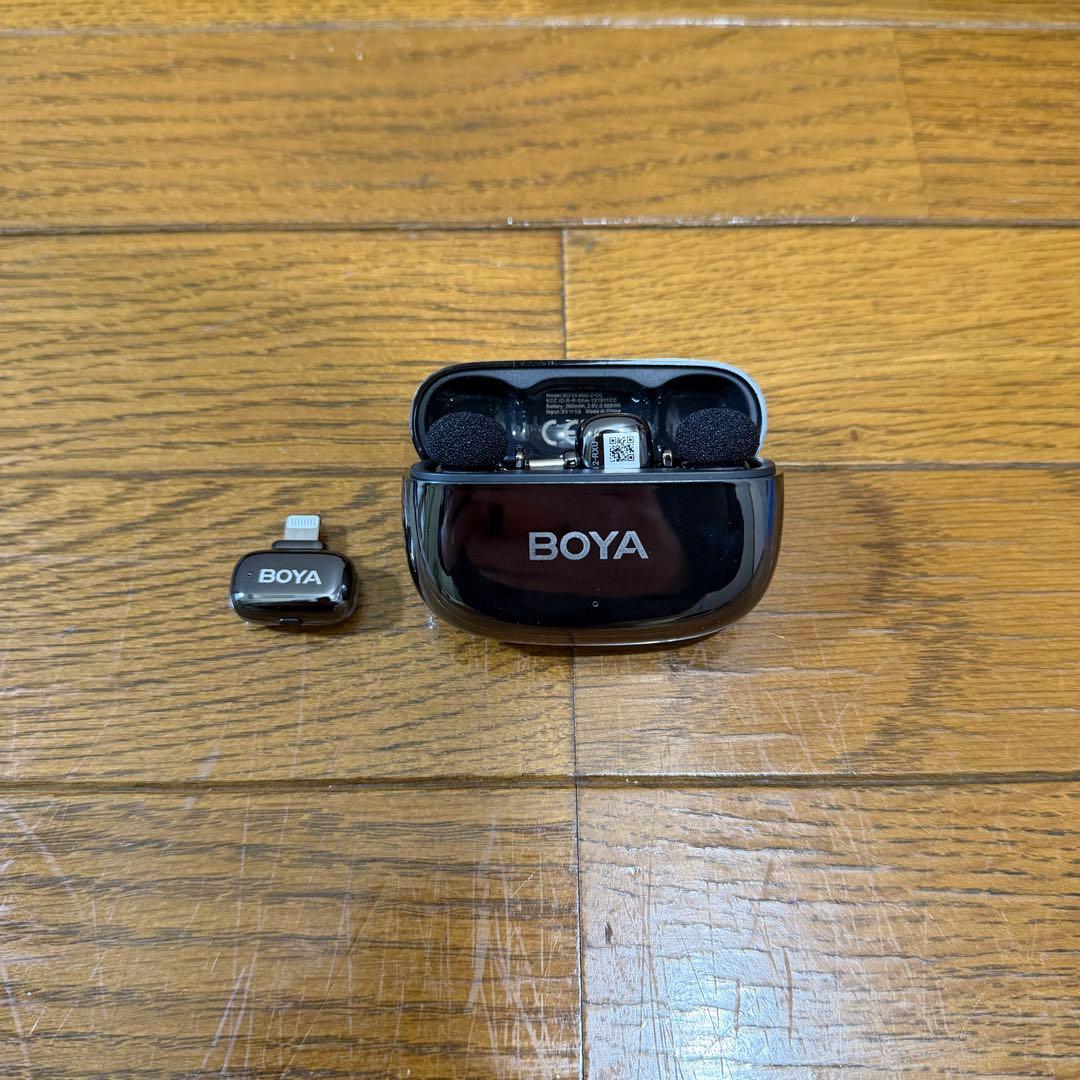 BOYA mini 2 ワイヤレスマイク ルナシルバー(定価¥11,699)