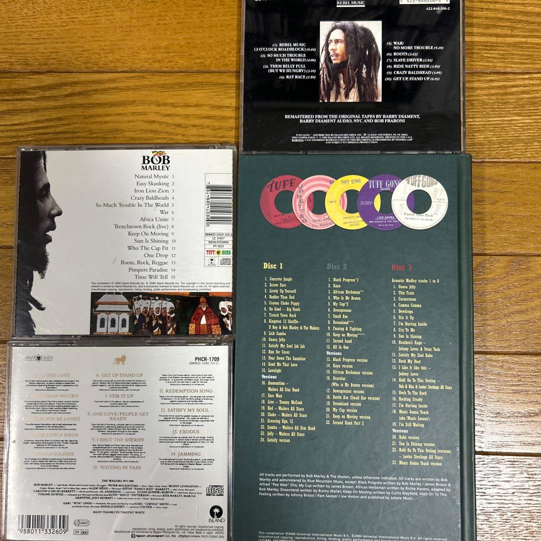ボブ・マーリー　CD、 本