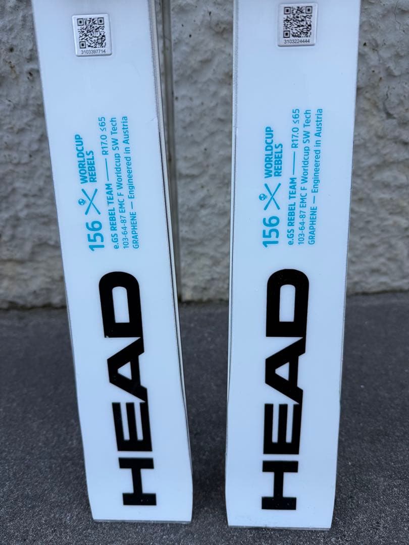 スキー HEAD e.GS REBEL TEAM 156cm FREEFLEX11