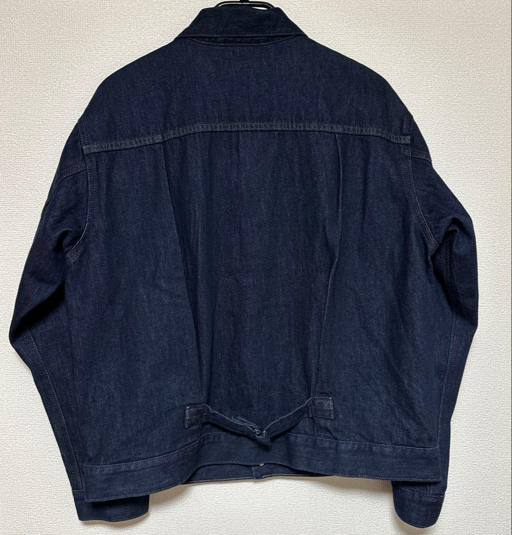 新品　UNIQLO ユニクロ　デニムトラッカージャケット　Lサイズ