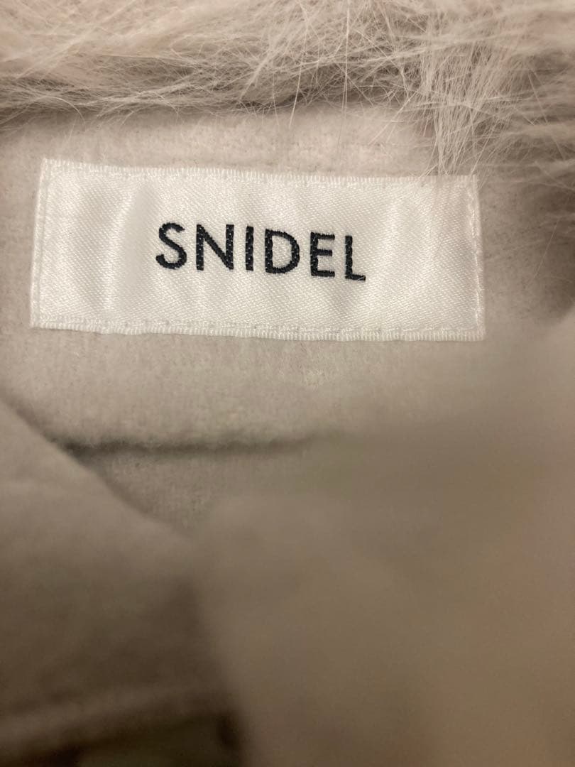 SNIDEL  スナイデル ファー付きミドルケープコート