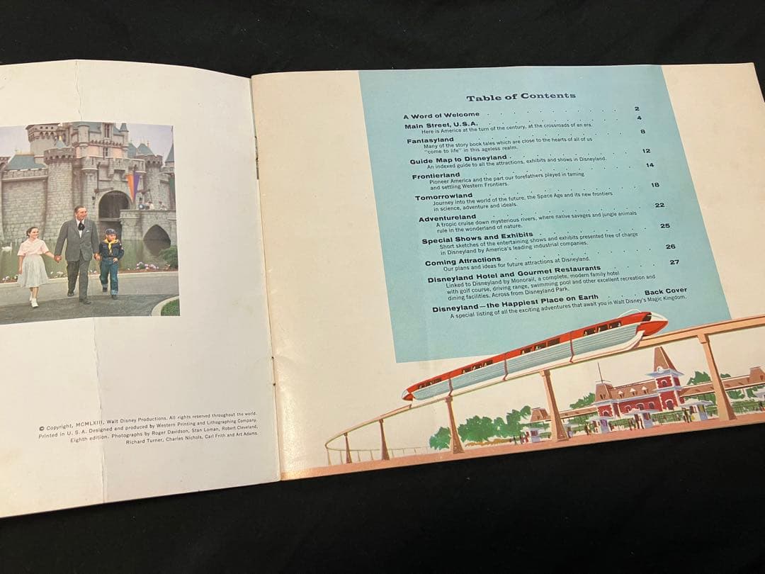 アート・デザイン・音楽 walt disney guide to Disney land