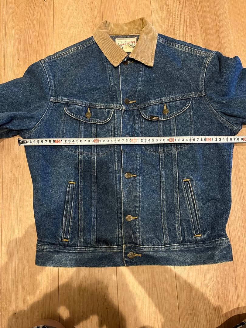 【超美品】Lee リー ストームライダー デニムジャケット 濃紺 メキシコ製 M