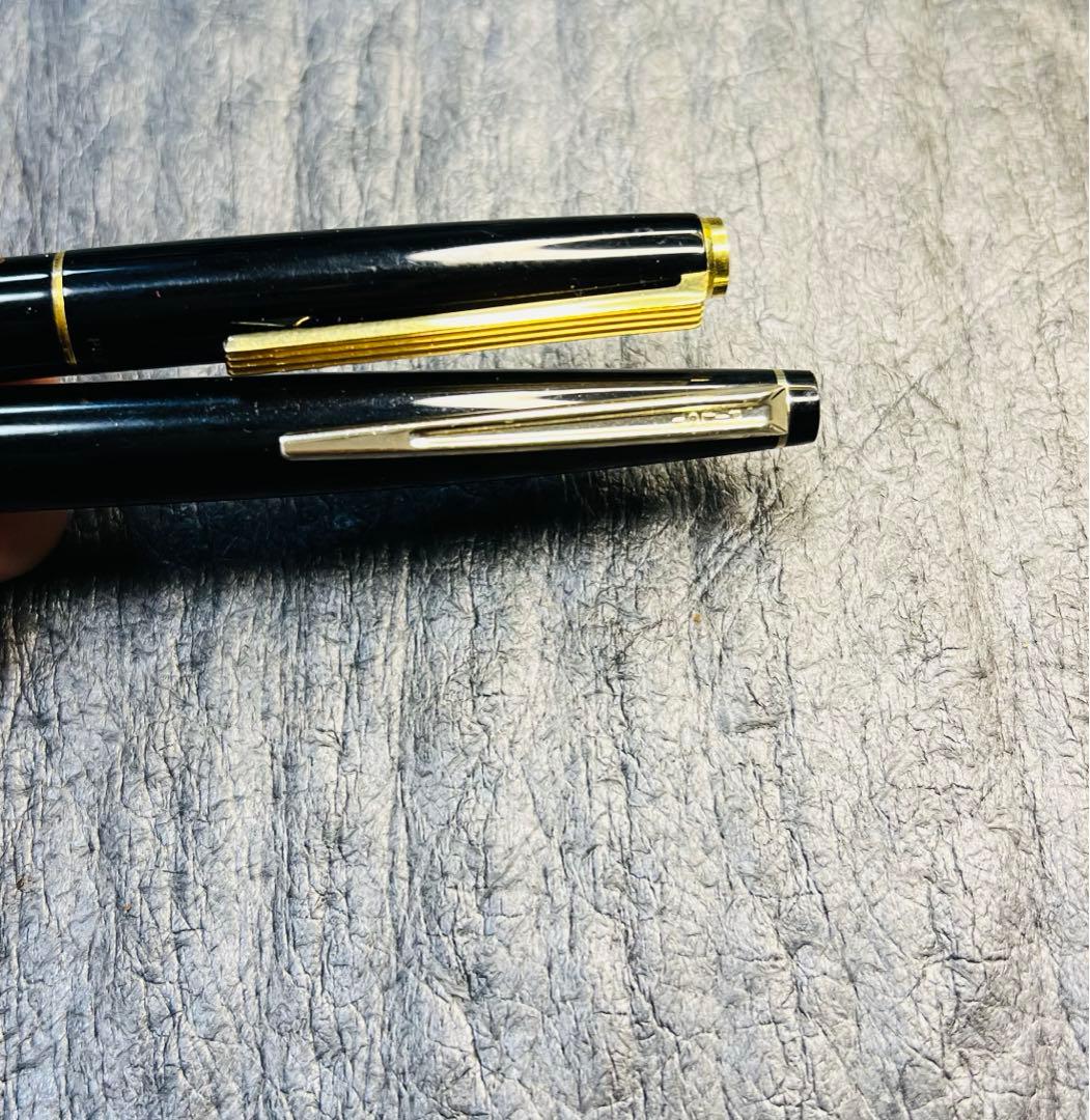 PILOTパイロット 14k 585ブラック 2本セット