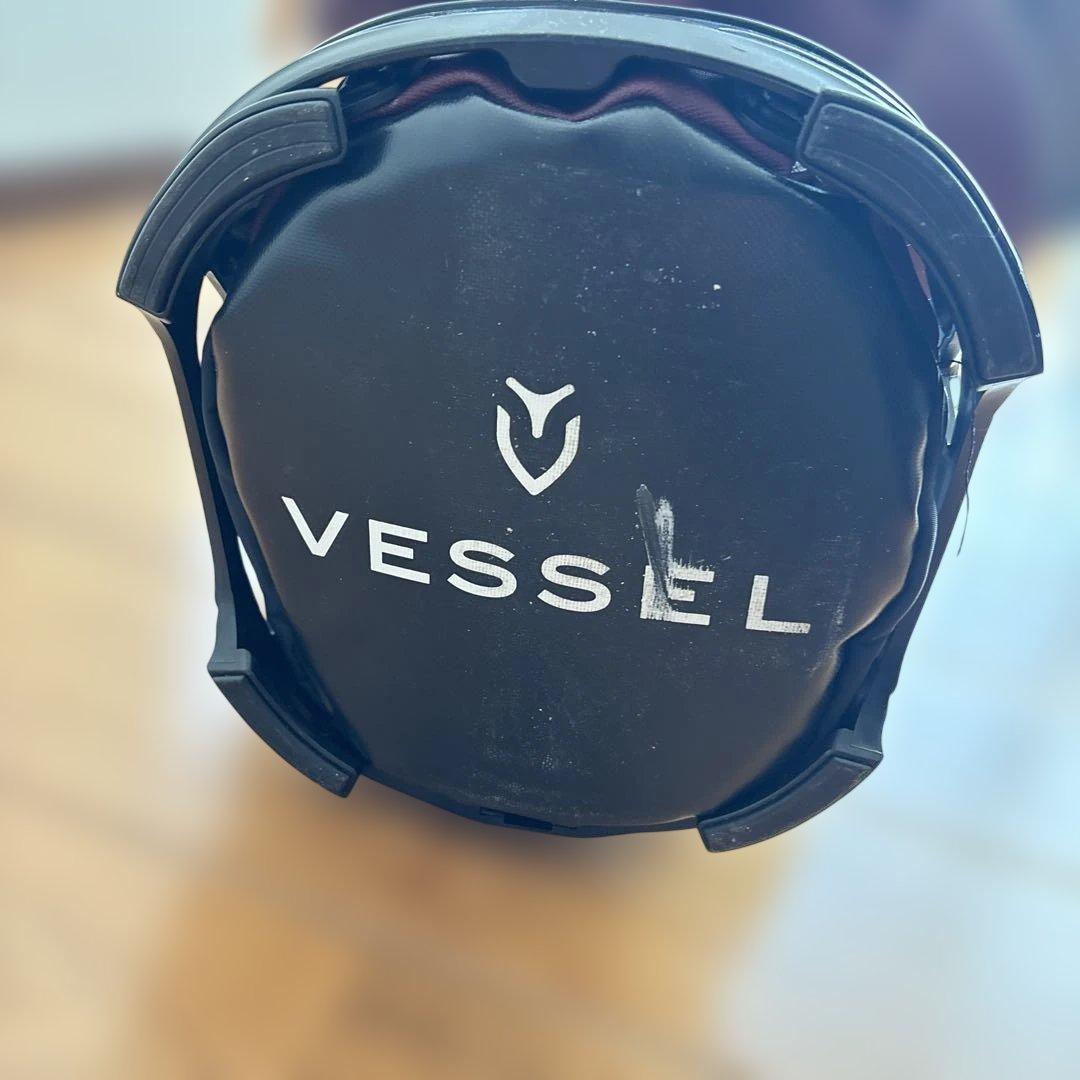 VESSEL 7.5型 スタンド式キャディバッグ ダブルストラップ