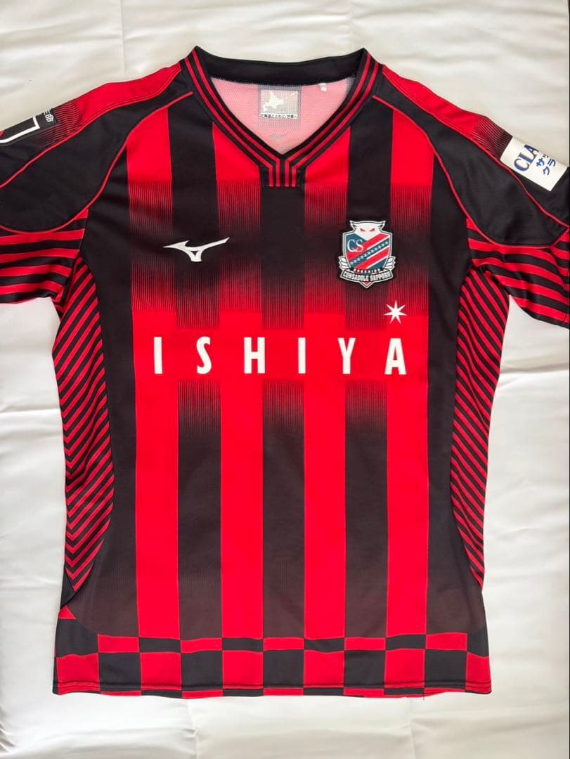 北海道コンサドーレ札幌 オーセンティックユニフォーム1st赤黒L 興梠慎三