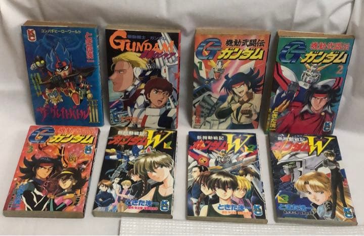 ときた光一ガンダムシリーズ全巻+ザ・グレイトバトルIIIセット