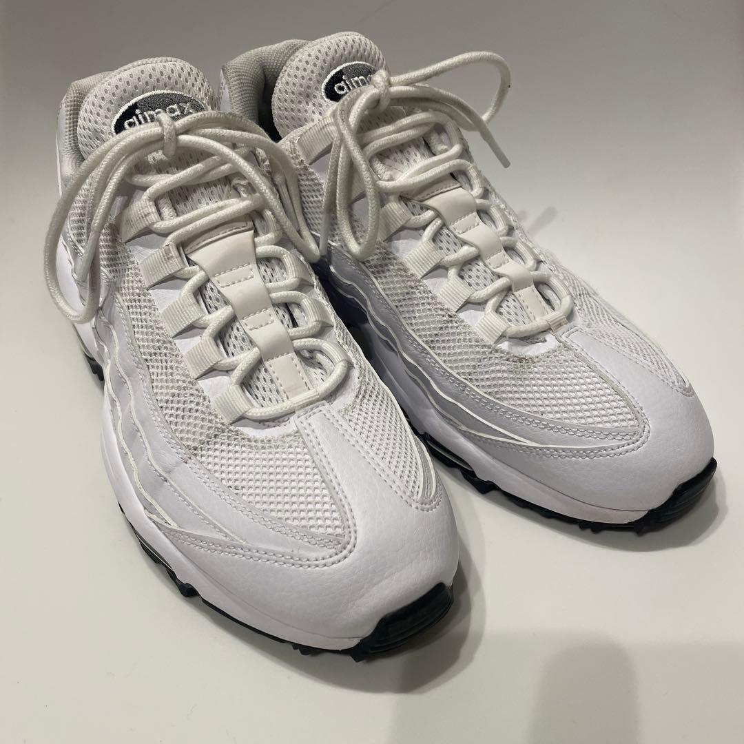 ナイキ エア マックス 95 GOLF Nike Air Max 95 白 28