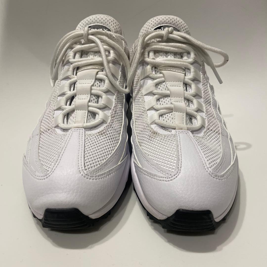 ナイキ エア マックス 95 GOLF Nike Air Max 95 白 28