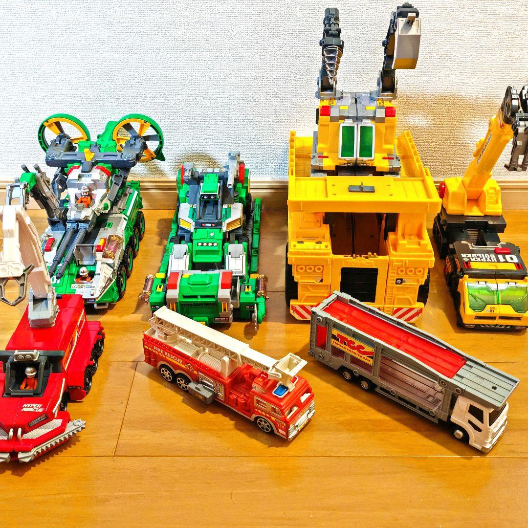 トミカ ハイパーシリーズ メガトンダンプ ハイパービルダー 消防車 まとめ売り