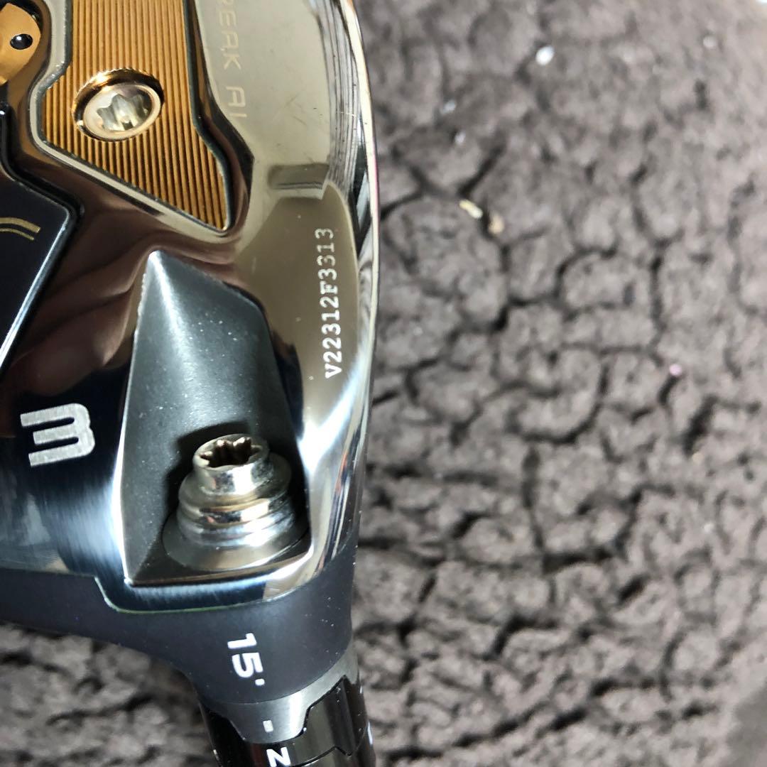 「美品」Callaway PARADYM 3W トリプルダイヤ　ヘッドのみ