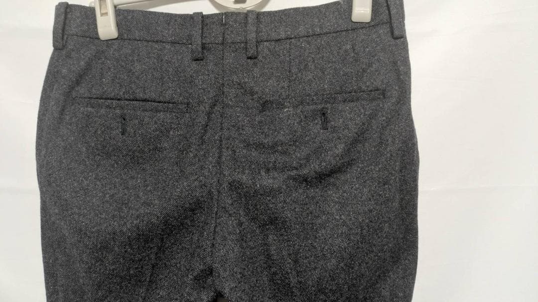 NOLLEY'S JAPAN TWEED ツイードスラックスパンツ ネイビーM
