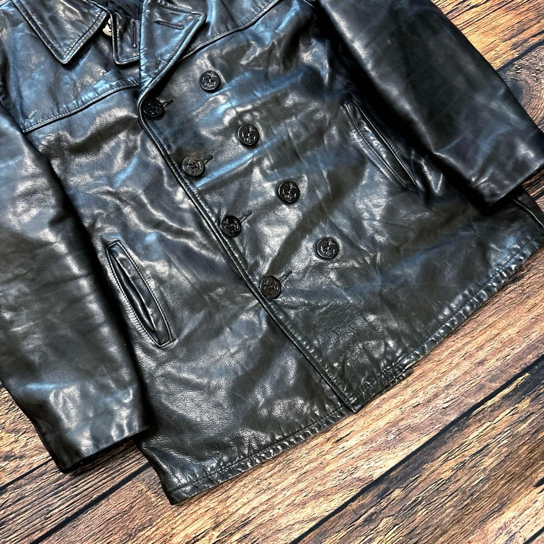 ジャケット・アウター Schott / 740N BIG SIZE leather P coat