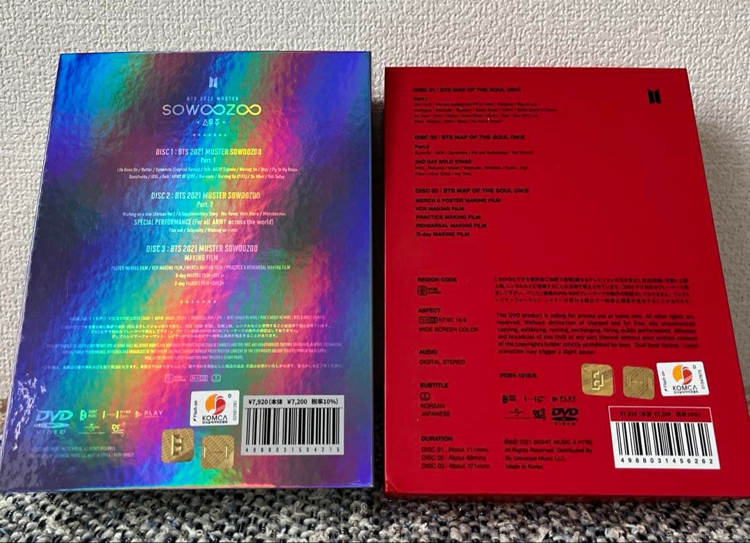 BTS DVD 4点まとめ売り