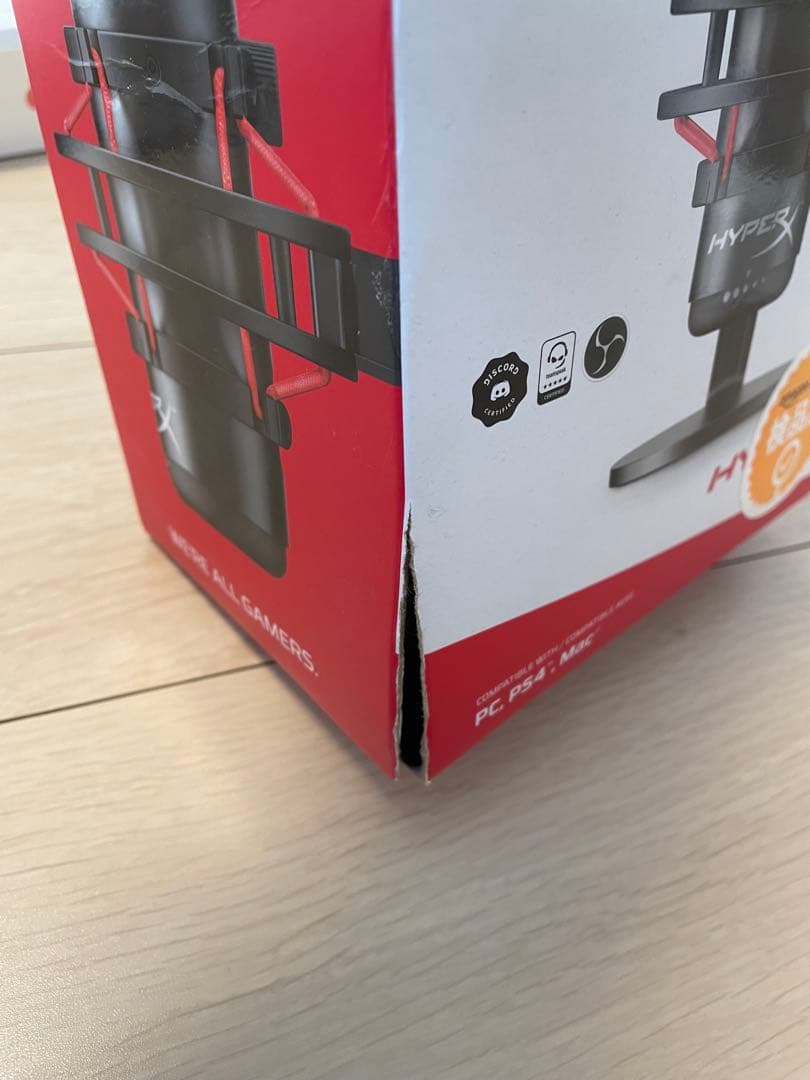 HYPERX QuadCast コンデンサーマイク