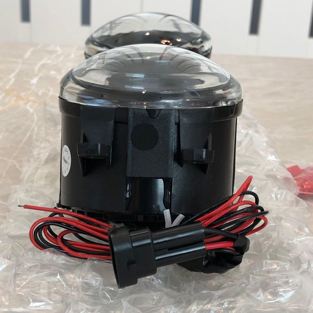 プリウスα フォグランプ LEDハイパワーイカリング内蔵左右セット