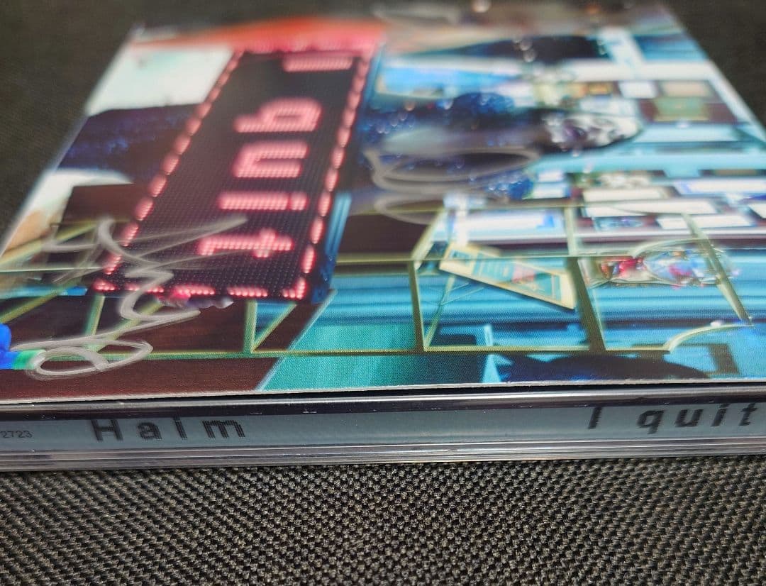Haim 「I quit」 サイン入りCD　未開封