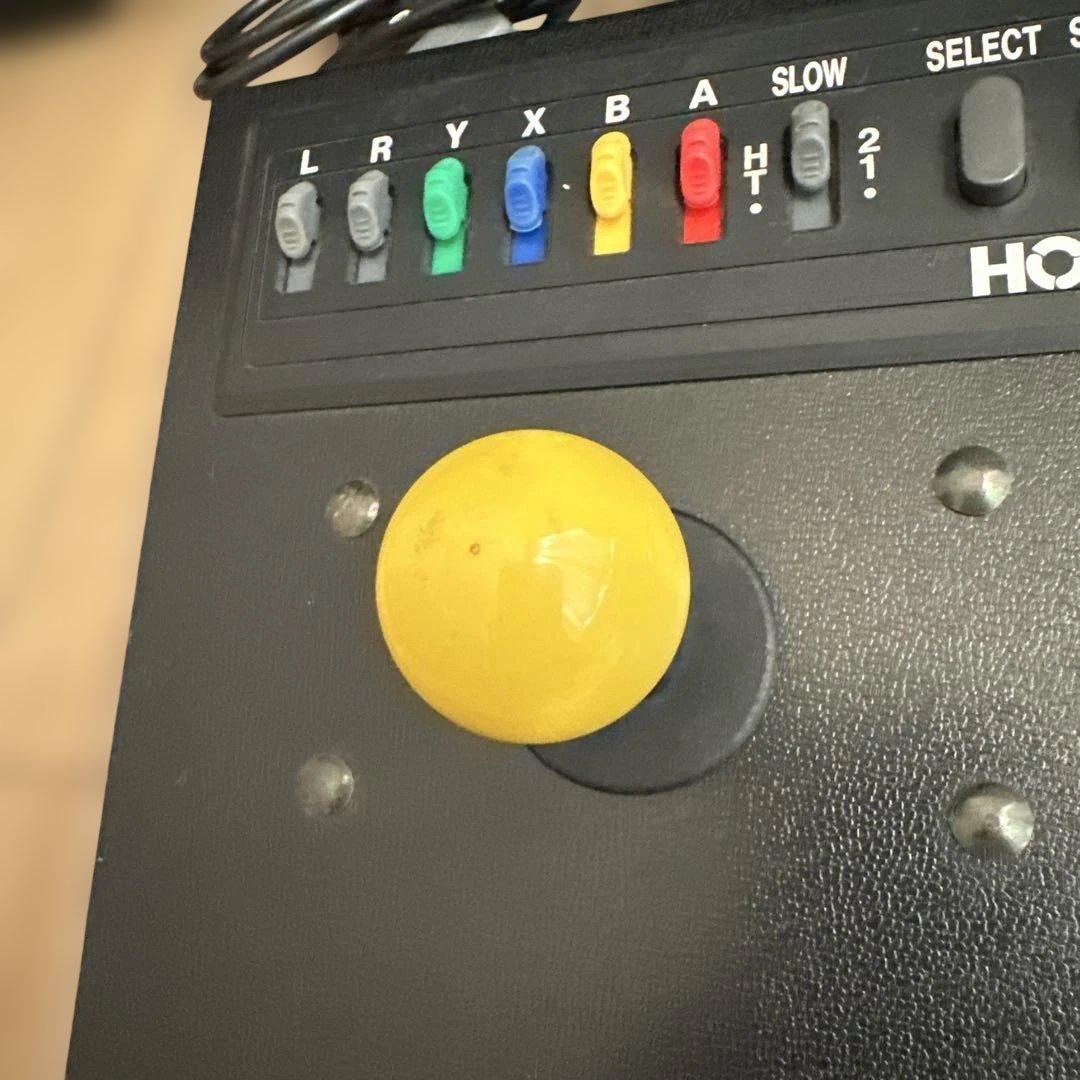 スーパーファミコン専用 ファイティングスティック HSJ-12 HORI